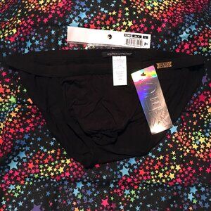 Andrew Christian Sex Bamboo Brief Black Size LARGE 🆕🩲🌟